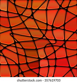 abstract vector stained-glass mosaic background