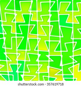 abstract vector stained-glass mosaic background