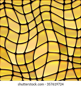 abstract vector stained-glass mosaic background