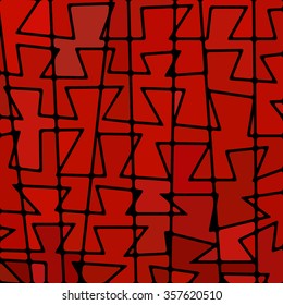 abstract vector stained-glass mosaic background