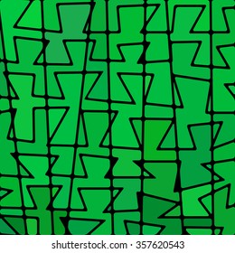 abstract vector stained-glass mosaic background