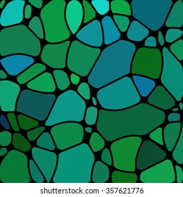 abstract vector stained-glass mosaic background