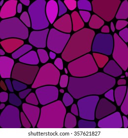 abstract vector stained-glass mosaic background