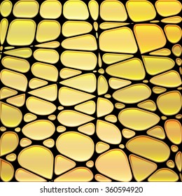 abstract vector stained-glass mosaic background