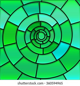 abstract vector stained-glass mosaic background