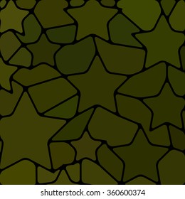 abstract vector stained-glass mosaic background