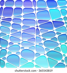 abstract vector stained-glass mosaic background