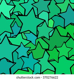 abstract vector stained-glass mosaic background