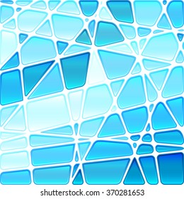 abstract vector stained-glass mosaic background