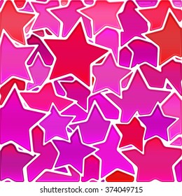 abstract vector stained-glass mosaic background