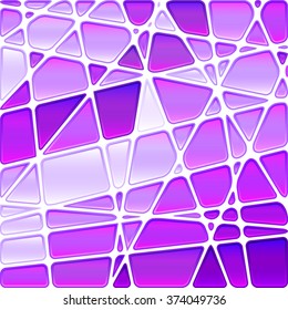 abstract vector stained-glass mosaic background