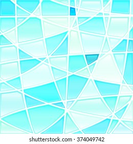 abstract vector stained-glass mosaic background