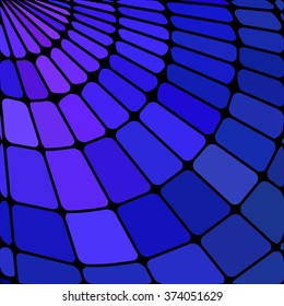 abstract vector stained-glass mosaic background