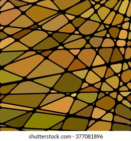 abstract vector stained-glass mosaic background