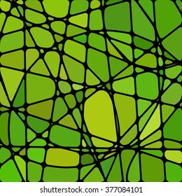 abstract vector stained-glass mosaic background