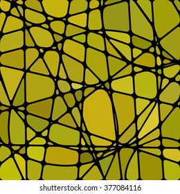 abstract vector stained-glass mosaic background