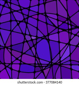 abstract vector stained-glass mosaic background