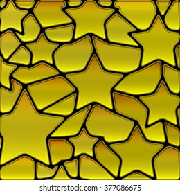 abstract vector stained-glass mosaic background