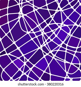 abstract vector stained-glass mosaic background