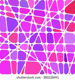 abstract vector stained-glass mosaic background