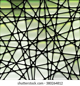abstract vector stained-glass mosaic background