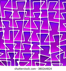 abstract vector stained-glass mosaic background