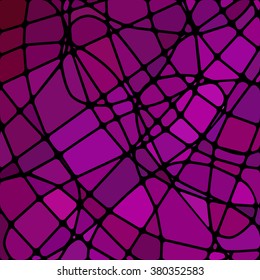 abstract vector stained-glass mosaic background