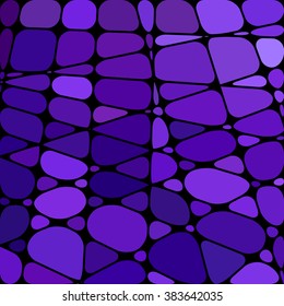 abstract vector stained-glass mosaic background