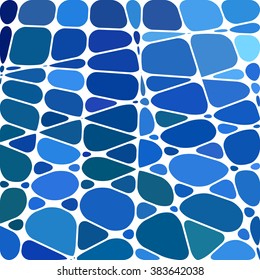 abstract vector stained-glass mosaic background