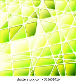 abstract vector stained-glass mosaic background