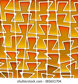 abstract vector stained-glass mosaic background