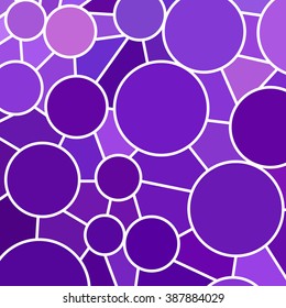 abstract vector stained-glass mosaic background