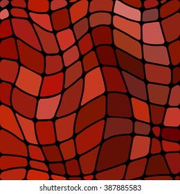abstract vector stained-glass mosaic background