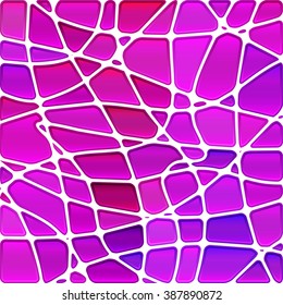 abstract vector stained-glass mosaic background