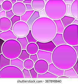abstract vector stained-glass mosaic background