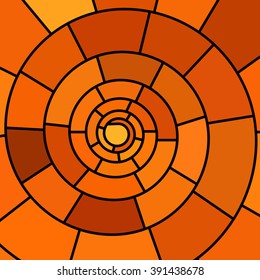 abstract vector stained-glass mosaic background