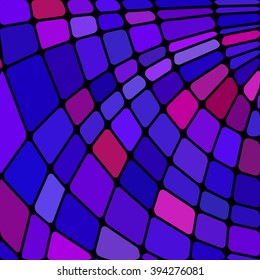 abstract vector stained-glass mosaic background