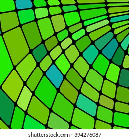 abstract vector stained-glass mosaic background