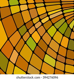 abstract vector stained-glass mosaic background
