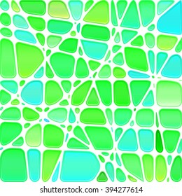 abstract vector stained-glass mosaic background