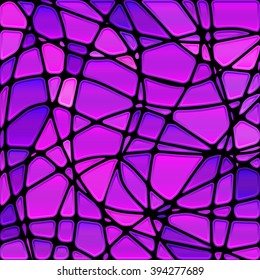 abstract vector stained-glass mosaic background