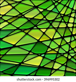 abstract vector stained-glass mosaic background