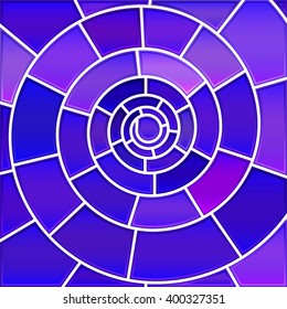 abstract vector stained-glass mosaic background
