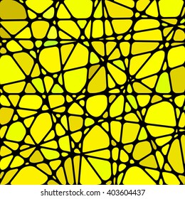 abstract vector stained-glass mosaic background