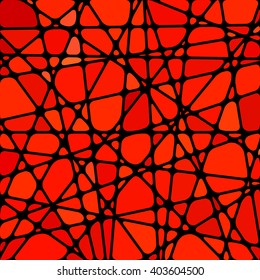 abstract vector stained-glass mosaic background