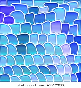 abstract vector stained-glass mosaic background