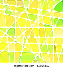 abstract vector stained-glass mosaic background