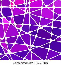 abstract vector stained-glass mosaic background