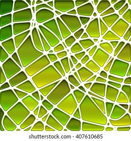 abstract vector stained-glass mosaic background