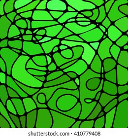abstract vector stained-glass mosaic background